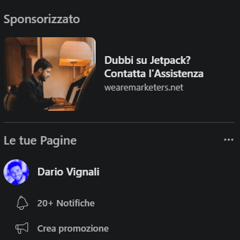 Guida Facebook Ads: da 0 a ROI (costi, strategie e casi studio) 22 Facebook Ads su Colonna Destra