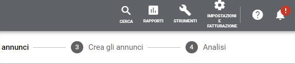 Guida Google Ads 2021: le strategie per rendere efficaci le tue campagne 12 Google-Ads barra strumenti