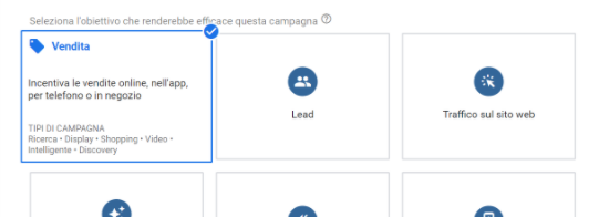 Guida Google Ads 2021: le strategie per rendere efficaci le tue campagne 18 Google Ads campagna vendita