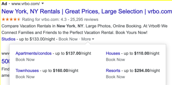 Guida Google Ads 2021: le strategie per rendere efficaci le tue campagne 51 Google Ads estensione prezzo