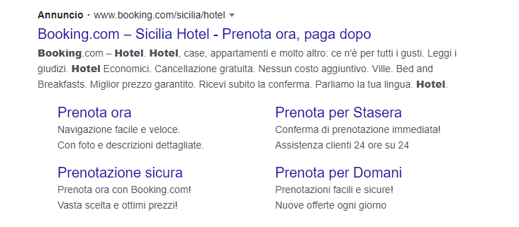 Guida Google Ads 2021: le strategie per rendere efficaci le tue campagne 47 Google Ads estensione snippet strutturato