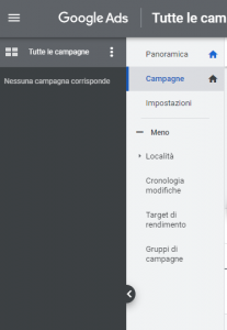 Guida Google Ads 2021: le strategie per rendere efficaci le tue campagne 11 Google-Ads menu