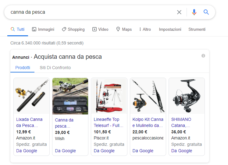 Guida Google Ads 2021: le strategie per rendere efficaci le tue campagne 29 Google Ads search shopping