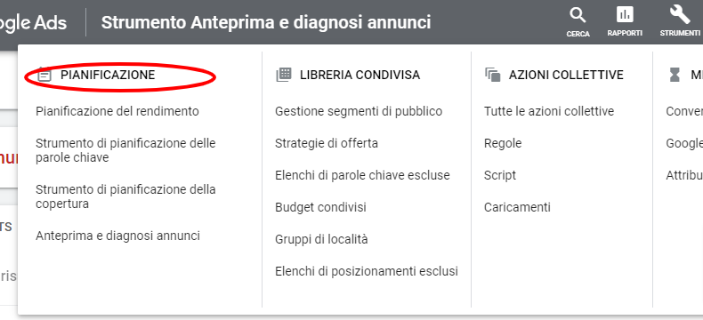 Guida Google Ads 2021: le strategie per rendere efficaci le tue campagne 70 Google-Ads strumenti pianificazione